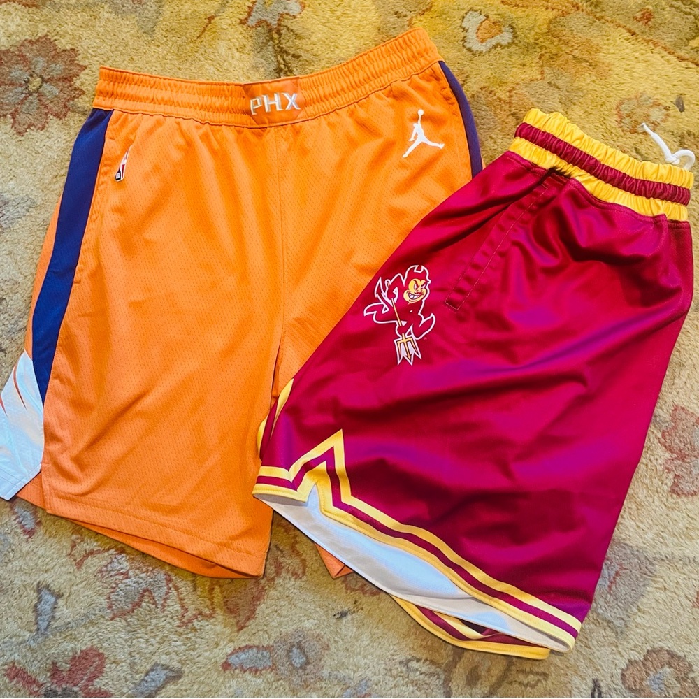 Phoenix Suns & ASU gym shorts
